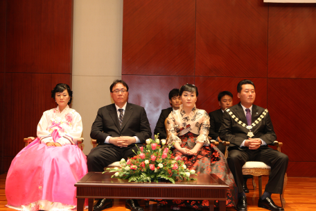 2009년 사북JC 회장단 및 감사 이취임식