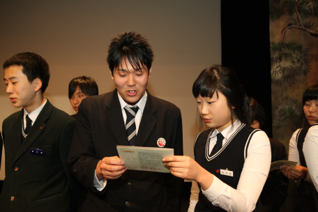 일본 호소다학원 고등학교 국제체험 학습단 방문