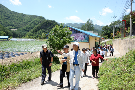정선군  친환경농산물 학교급식 확대를 위한 체험행사 개최