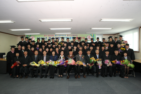 2011 정선시장상인대학 졸업식